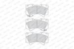 FERODO Set Placute Frana, Frana Disc Fdb4229 Lexus Lx Toyota Land Cruiser 200/Sequoia (FDB4229)