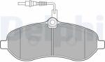 DELPHI Set Placute Frana, Frana Disc Lp1995 Citroën Jumpy Ii Fiat Scudo Peugeot Expert