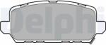 DELPHI Set Placute Frana, Frana Disc Lp3244 Chevrolet Spin Honda Hr-V/Vezel/E: Ny1