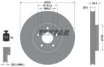 TEXTAR Disc Frana 92162405 Infiniti Ex/Fx/G/M/M35/M45/Q40/Q70/Qx50 I/Qx70 (92162405)