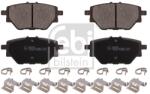 Febi Bilstein Set Placute Frana, Frana Disc Puntea Spate 195081 Mg Mg Gs