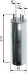 Bosch Filtru Combustibil 0450906467 Vw California T5/California T6/Multivan T5/Touareg