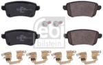 FEBI BILSTEIN Set Placute Frana, Frana Disc Puntea Spate 178904 Nissan Juke Renault Espace V (178904)