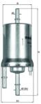 KNECHT Filtru Combustibil Kl156/1 Seat Cordoba/Ibiza Ii/Ibiza Iii Skoda Fabia I Vw Polo