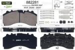VALEO Set Placute Frana, Frana Disc Punte Fata 882281 Mercedes-Benz Actros/Antos/Arocs