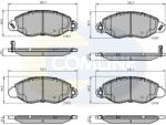 COMLINE Set Placute Frana, Frana Disc Cbp31107 Ford Transit/Transit Tourneo