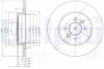 DELPHI Disc Frana Bg3992 Renault Kangoo (BG3992)