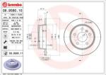BREMBO Disc Frana 08.9580. 11 Mercedes-Benz A-Class/B-Class