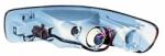 ABAKUS Lumina De Ceata Spate Stanga 214-4002L-Ld-Ue Citroën C-Crosser