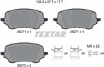 TEXTAR Set Placute Frana, Frana Disc 2627101 Ford Puma Ford Australia Puma (2627101)