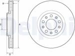 DELPHI Disc Frana Bg4763C Alfa Romeo Tonale Fiat 500X Jeep Compass/Renegade