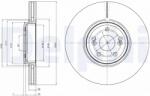DELPHI Disc Frana Bg9687 Renault Espace Iv/Vel Satis