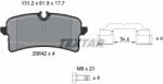 TEXTAR Set Placute Frana, Frana Disc 2564203 Porsche Macan