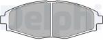 DELPHI Set Placute Frana, Frana Disc Lp1390 Changan Benni/Benni Mini Chery Qq3 Fso Matiz