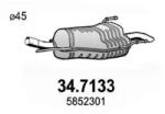 ASSO Toba Esapament Finala 34.7133 Opel Astra H/Astra H Classic/Astra H Gtc