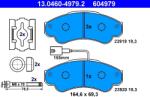ATE Set Placute Frana, Frana Disc 13.0460-4979.2 Citroën Jumper I Fiat Ducato