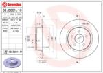 BREMBO Disc Frana 08. B601.11 Ford C-Max/C-Max Ii/Kuga Ii/Transit Connect (08.B601.11)