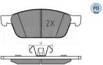 MEYLE Set Placute Frana, Frana Disc Punte Fata 0252555518/Pd Ford Transit Connect