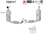 AS Filtru Funingine/Particule, Sist. De Esapament Fd5117 Ford Fiesta Vi