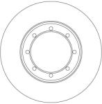 TRW Disc Frana Df6372 Renault Master Iii (DF6372)