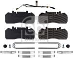 FEBI BILSTEIN Set Placute Frana, Frana Disc Puntea Spate 171243 Daf Lf 45/Lf 55 (171243)