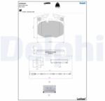 DELPHI Set Placute Frana, Frana Disc Lp5066Ev Bmw 4/5/6 Gran Turismo/7/X3/I4/Ix