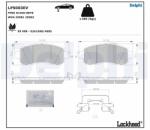 DELPHI Set Placute Frana, Frana Disc Lp5003Ev Nissan Altima/Leaf/Teana Iii