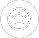 TRW Disc Frana Df4190 Chrysler Pt Cruiser (DF4190)