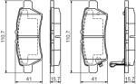 Bosch Set Placute Frana, Frana Disc 0986494369 Nissan Pathfinder Iii (0986494369)