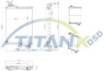 TitanX Intercooler, Compresor Ix609005 Volvo B11
