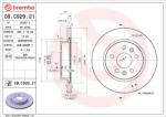 BREMBO Disc Frana 09. C929.21 Renault Grand Kangoo Iii/Kangoo Iii/Megane E-Tech