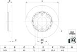 Bosch Disc Frana 0986479H15 Citroën C3 Aircross Ii/C4 Iii/C4 X Opel Corsa F/Mokka