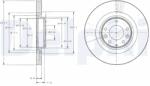 DELPHI Disc Frana Bg9104 Ford Usa Edge Mazda Cx-7/Cx-9 (BG9104)