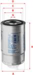 SOFIMA Filtru Combustibil S5H2Onr Citroën Jumper I Fiat Ducato Peugeot Boxer (S5H2ONR)