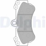 DELPHI Set Placute Frana, Frana Disc Lp2057 Porsche Cayenne Vw Touareg