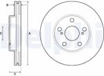 DELPHI Disc Frana Bg4711C Toyota Auris/Corolla
