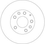 TRW Disc Frana Df4386 Mazda 6