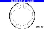 ATE Set Saboti Frana, Frana De Mana 03.0137-0451.2 Audi Q7 Mercedes-Benz Gl-Class (03.0137-0451.2)
