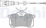 DELPHI Set Placute Frana, Frana Disc Lp1815 Audi A1/A2/A3/Tt Seat Altea/Arosa/Cordoba (LP1815)