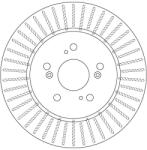 TRW Disc Frana Df6180S Honda Civic Viii/Cr-V Ii (DF6180S)