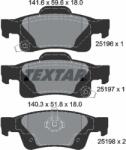 TEXTAR Set Placute Frana, Frana Disc 2519601 Dodge Durango Jeep Grand Cherokee
