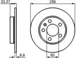 Bosch Disc Frana 0986478481 Audi A3/Tt Skoda Octavia I Vw Bora/Bora I/Golf Iv