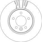 TRW Disc Frana Df4790 Land Rover Discovery Iii/Discovery Iv/Range Rover Sport I