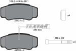 TEXTAR Set Placute Frana, Frana Disc 2392103 Nissan Cabstar/Nt400 Cabstar (2392103)