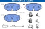 ATE Set Placute Frana, Frana Disc 13.0470-2643.2 Audi A3/A3 Allstreet Cupra Leon