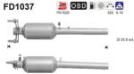 AS Filtru Funingine/Particule, Sist. De Esapament Fd1037 Mercedes-Benz Viano/Vito (FD1037)