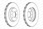 FERODO Disc Frana Ddf762C Alfa Romeo Mito Chrysler Ypsilon Citroën Nemo Fiat 500/500 C (DDF762C)