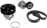 GATES Pompa Apa + Set Curea Transmisie Cu Caneluri Kp16Pk1320 Alfa Romeo Mito