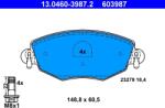 ATE Set Placute Frana, Frana Disc 13.0460-3987.2 Ford Mondeo Iii Jaguar X-Type I (13.0460-3987.2)