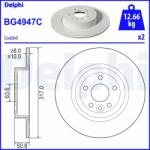 DELPHI Disc Frana Bg4947C Land Rover Range Rover Evoque (BG4947C)